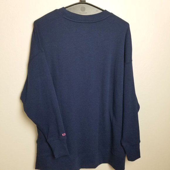 Crown & Ivy Women's Heart Sweeper Sweater - Small - Picture 4 of 7